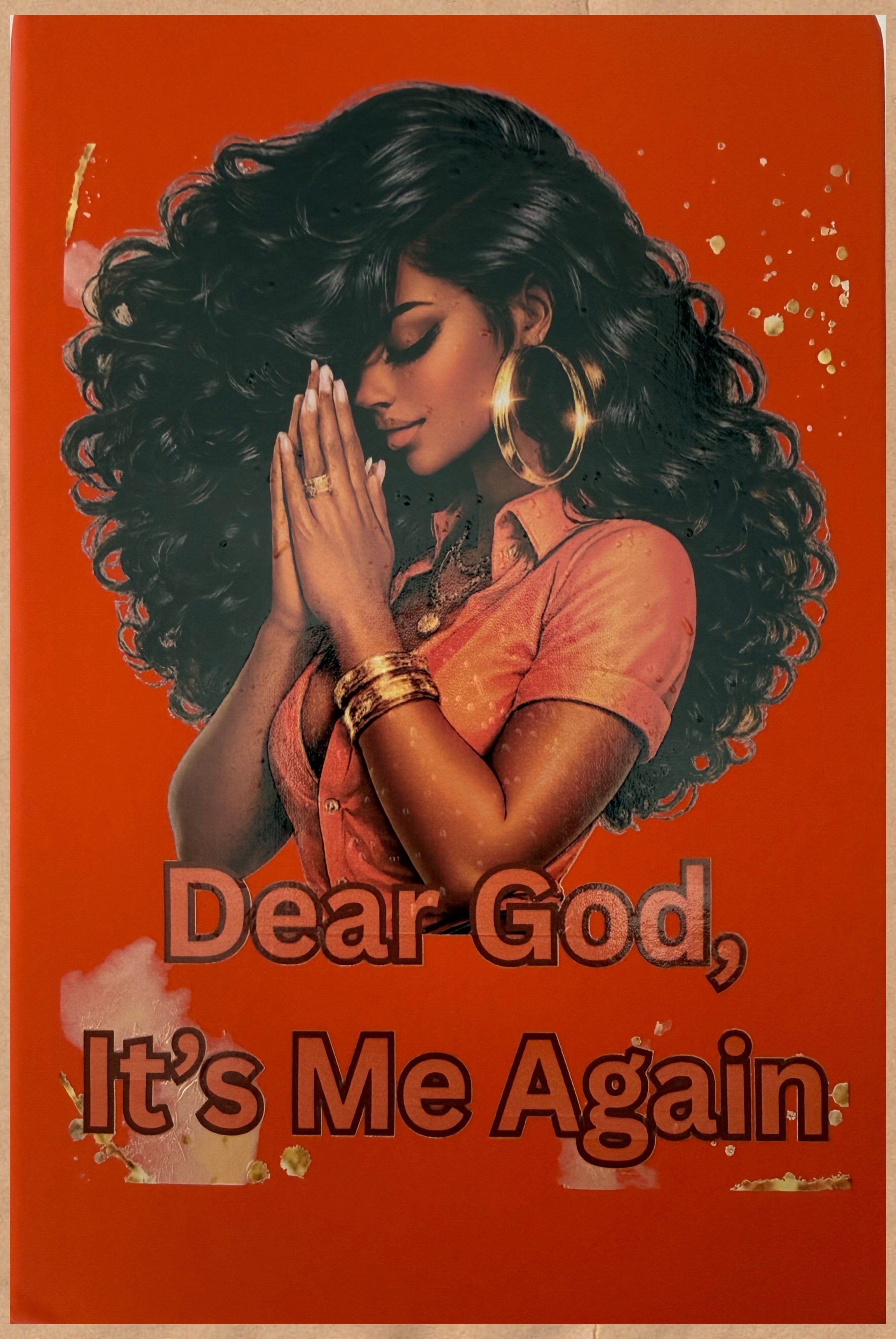 Dear God, It’s Me Again Journal – Prayer & Reflection A5 Notebook for Women (200 Pages)
